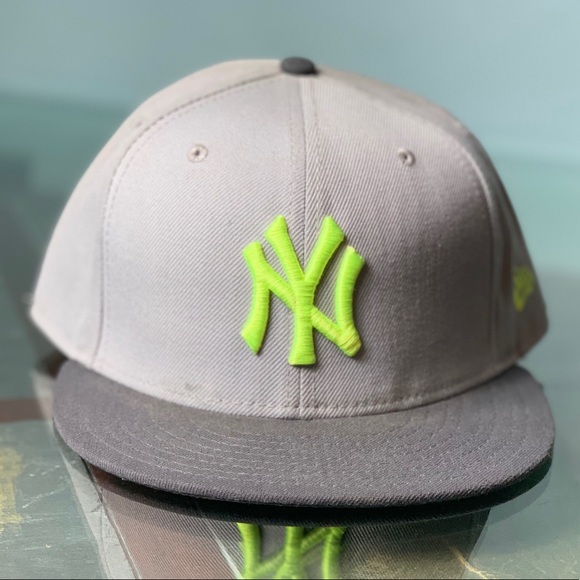Era Ny Yankees Fitted Cap Greyvolt Sz 